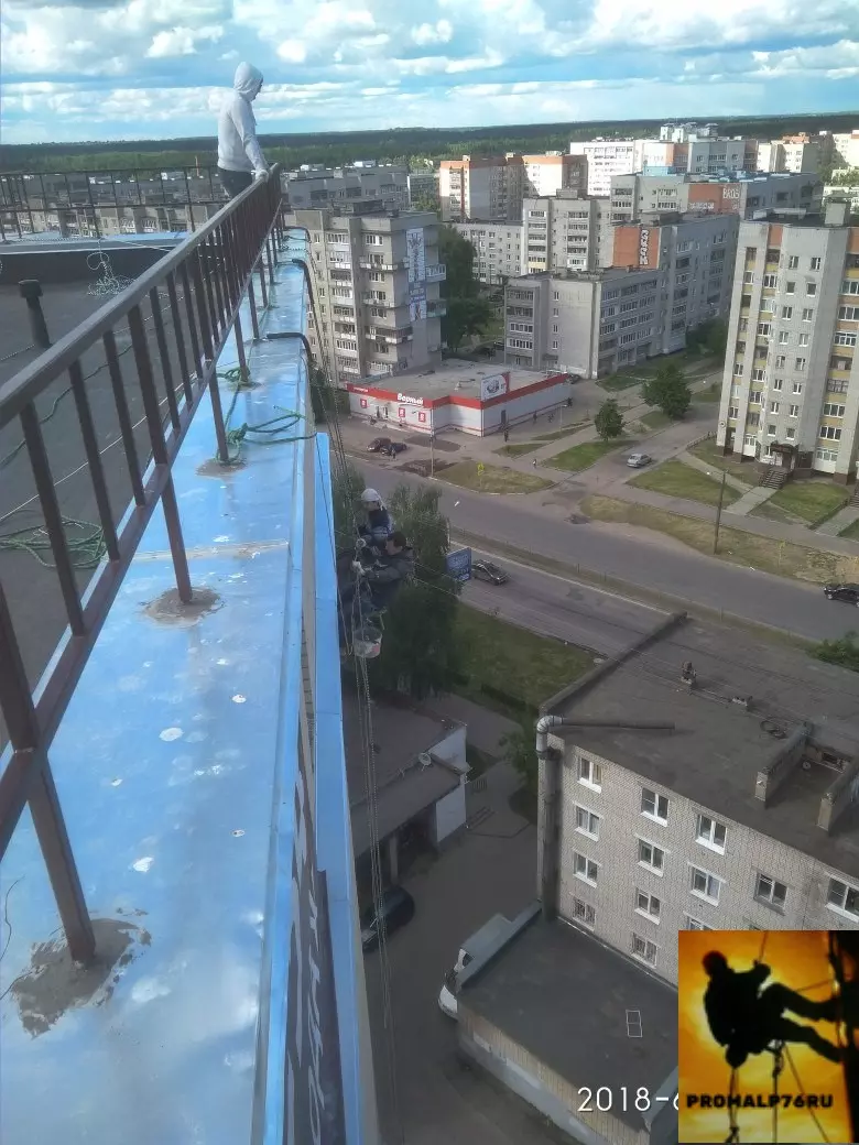 Монтаж отливов