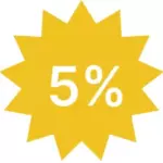 Скидка 5%